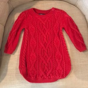 Gap Kids Baby Girl Knitted Sweater Dress